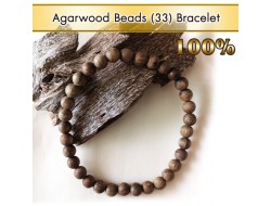 Agarwood Beads (33) Bracelet  [10mm size]